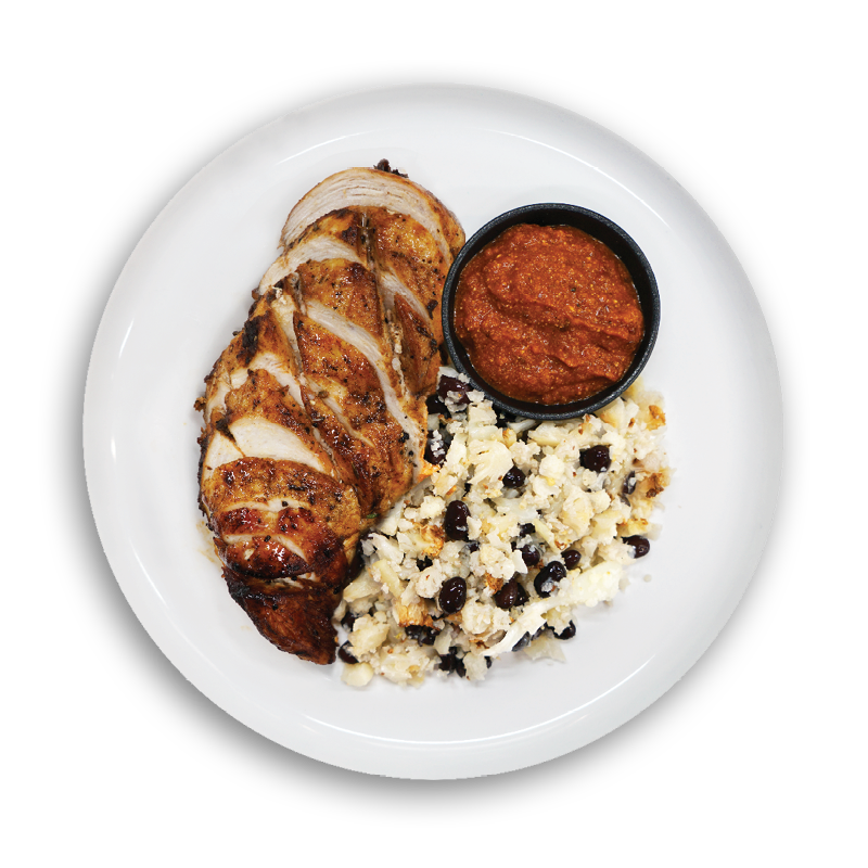 Large Tex Mex Chicken Bowl - Frozen