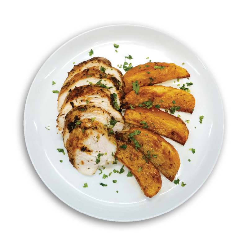 Frozen Sofia's Herb Chicken and Rustic Potatoes