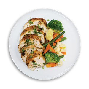 Frozen Sofia's Herb Chicken and Seasonal Veggies