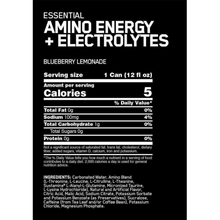 Load image into Gallery viewer, ON - Amino Energy + Electrolyte Sparkling - Blue Lemonade
